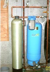 sediment filter installed by Iron Mountain Water Services, Inc. Glen, NH